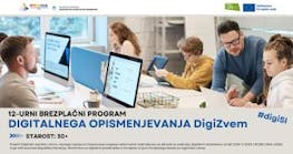 DigiZvem: 12-urni brezplačni program digitalnega opismenjevanja za odrasle 30+